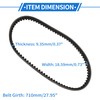 VekAuto Drive Belt No.480852 V-Belt for Piaggio Fly 50 2T