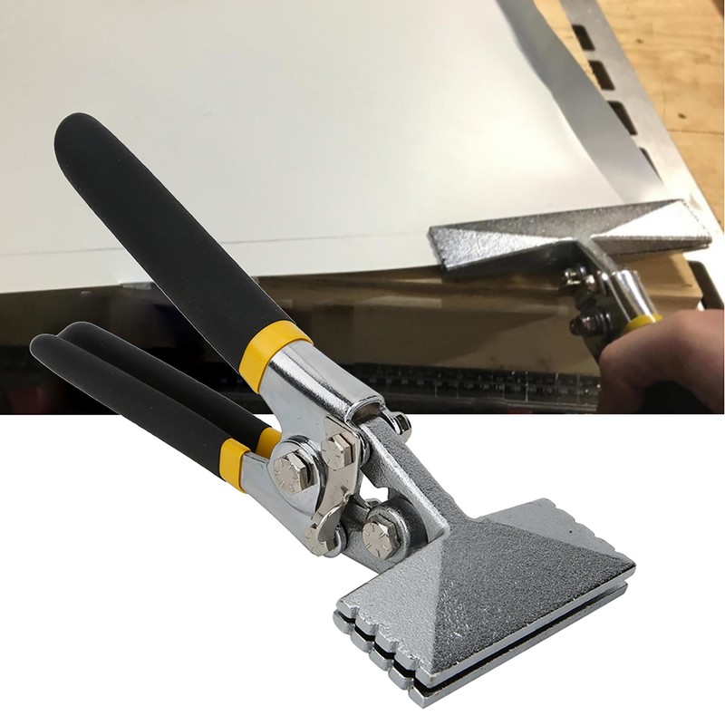 Metal Sheet Bending Pliers Manual Sheet Metal Clamp Seamer Non-Slip