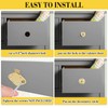 Yaocom 12 Set Cabinet Locks with Keys Fits 7/8 Inch