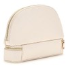 GUESS Dome Cosmetic Pouch L Cream, cream