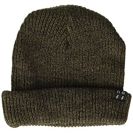 NEFF Serge - Gorro para Hombre, Negro (Bark/Black), One Size