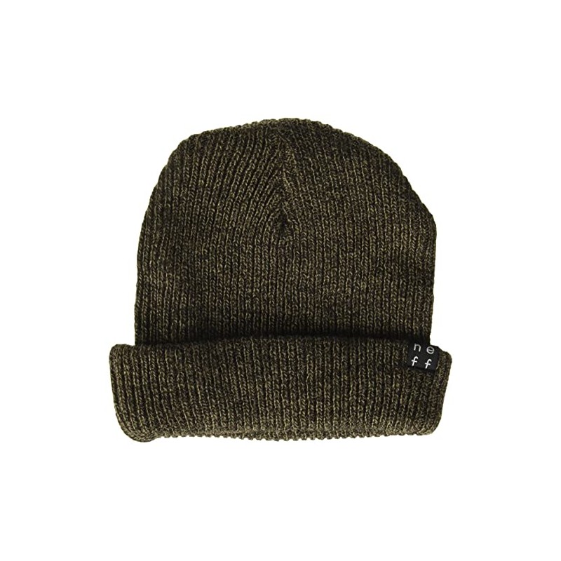 NEFF Serge - Gorro para Hombre, Negro (Bark/Black), One Size