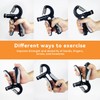 Adjustable Hand Grip Strength Trainer 11–132lb, Forearm Exerciser for Hand