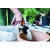 Fiskars Premium Planters Trowel, Length: 28 cm, Stainless Steel Trowel,