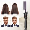 UKLISS Heißer Kamm Elektrische Haarglätter Bürste Kupfer Haar Glätteisen Multifunktionaler