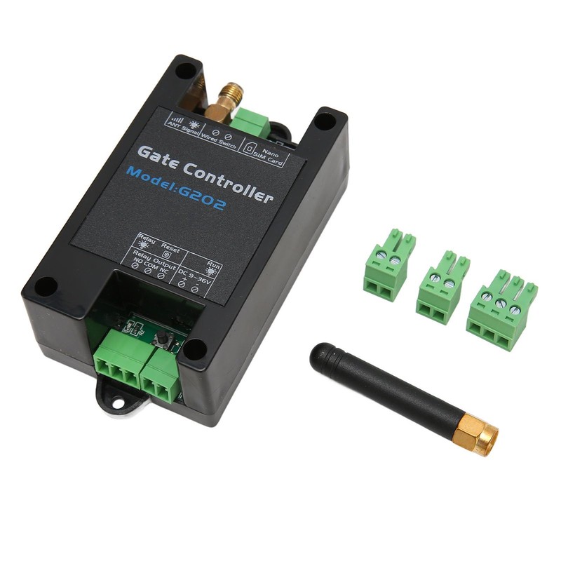 4G Gate Opener Remote On/Off Switch, Free Call, SMS Command,