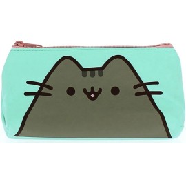 Pusheen Zipper Pencil Case (Aqua, Brand New)