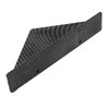 4PCS Car Rear Bumper Shark Fin Triangle Spoilers Universal Carbon