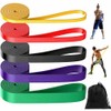 Bandas de Resistencia, 5Pack Banda elástica Deportiva, Correas de Asistencia