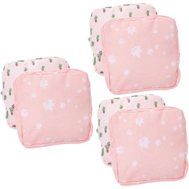 HEALLILY 6piezas Bolsa De Almacenamiento Para Toallas Sanitarias Pack Portátil Para y Uso Diseño Femenino