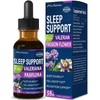 Nurbetoxa Valerian Sleep Support Drops, Gotas de Pasiflora y Valeriana