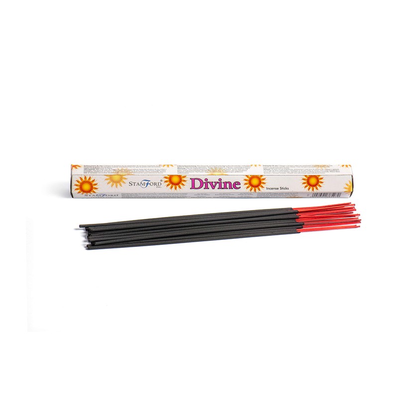 STAMFORD INC 37527 Divine Incense, 20 Sticks x 6 Packs,