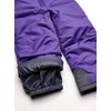 Arctix Toddler Chest High Snow Bib Overalls, 5T, Purple