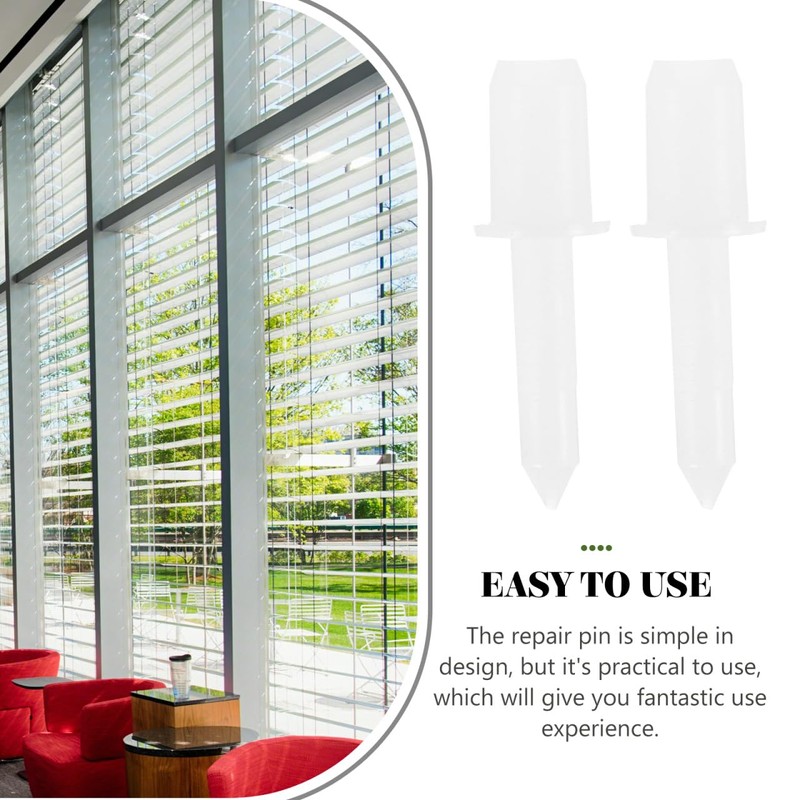 OSALADI Plastic Blinds Repair Pins 80pcs Shutter Replacement Pins Staple