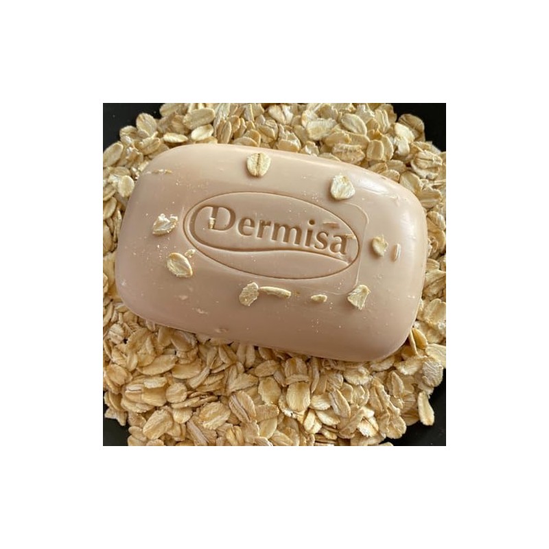 DERMISA BARRA DE JABON DE AVENA 85GR 3 PIEZAS