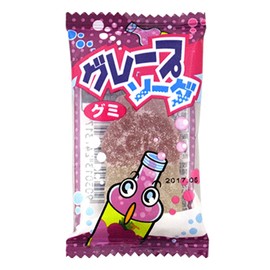 Grape Soda Gu-mmy Candy 0.4oz 20pcs Japanese Dagashi Ninjapo