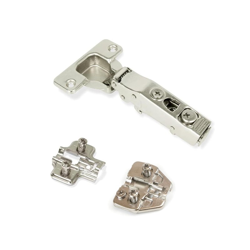 LIKERAINY Steel Euro Screws 6.4 x 14mm Furniture Fixings Bore