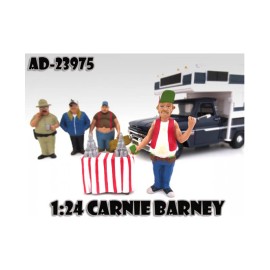 DCD Carnie Barney "Trailer Park" Figure For 1:24 Scale Model Cars by American Diorama