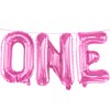 One Foil Baloon, 16 inch Pink