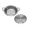 DBM IMPORTS 21'' Cazo Stainless Steel With Lid Pot Pan