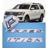 Unbranded Chrome Black Front Hood EXPEDITION Letters Emblem FIT 2018-2022