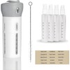 Lumbor37 Kit de Viaje, Botellas de Viaje 4 en 1,
