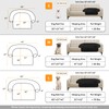 Calming Dog Bed Fluffy Plush Dog Mat for Furniture Protector