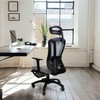 BambooMN Ergo Modo Office Chair - Mineral/Black