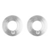 2pcs Front Rear Wheel Bearing Greaser Tools 40mm 35mm Replacement