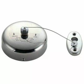 TECHTONGDA 9 feet Indoor Stainless Steel Retractable Single Clothes Line