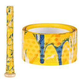 Lizard Skins DSP Ultra 0.5mm Bat Grip – Next-Gen Durasoft Polymer Baseball & Softball Bat Tape (Canary Camo)