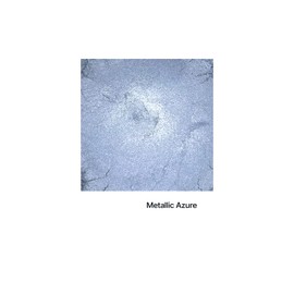 Hemway Epoxy Dye Pigment Powder Colour Ultra-Sparkle Dye Metallic Pigments for Epoxy Resin Polyurethane - Metallic Azure Blue - 100g / 3.5oz