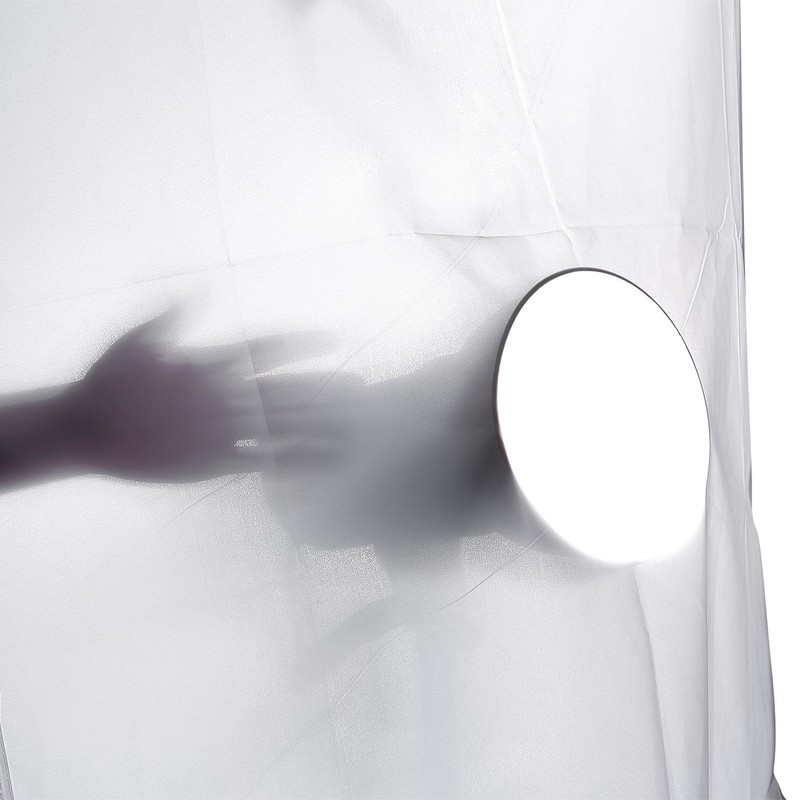 Neewer 0.9 x 1.5M Polyester White Seamless Diffusion Fabric, Suitable