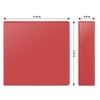 COMIX Sturdy 3 Ring Binder 2 inch with Clear View