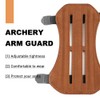 Archery Arm Guard,Adjustable Magic Strap Shooting Arm Guard for Professionals