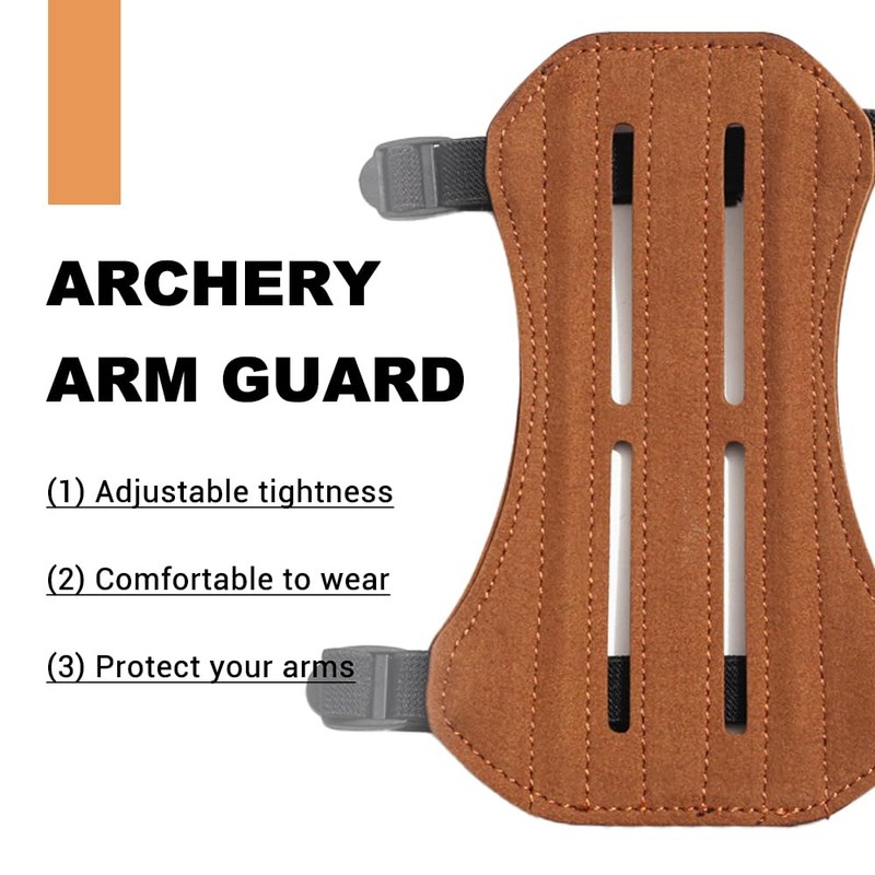 Archery Arm Guard,Adjustable Magic Strap Shooting Arm Guard for Professionals