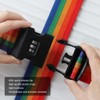 Suitcase Strap, Suitcase Strap Strap, Adjustable Luggage Strap with Combination