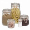 Tala 0.5L Glass Copper Clip Top Storage Jars Spices Flour