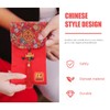 KALLORY Red Envelopes Wedding Congratulation Bags Chinese Style Money Envelopes