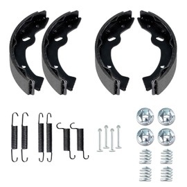 iLSKW EZGO Brake Shoes Pads Brake Spring Kit Fits EZGO TXT/Medalist 1997-2008 Fit Workhorse 800 Gas 1997-2012, Yamaha G14,G16,G19 1995-2002 Replace OEM 27943G01 27945G01 70795G01