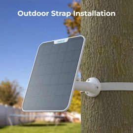 Reolink 6W Solar Panel White Non-Stop Power Supply for Reolink Wireless Battery Camera