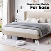 ANNKUT 6 Inch Heavy Duty Bed Risers, Furniture Risers for