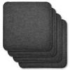 Rubberneck Set of 4 Non-Slip Felt Seat Cushion Square Chair