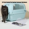 Pet Carrier Fasteners Kennel Replacement M6 Bolts and Butterfly Nuts