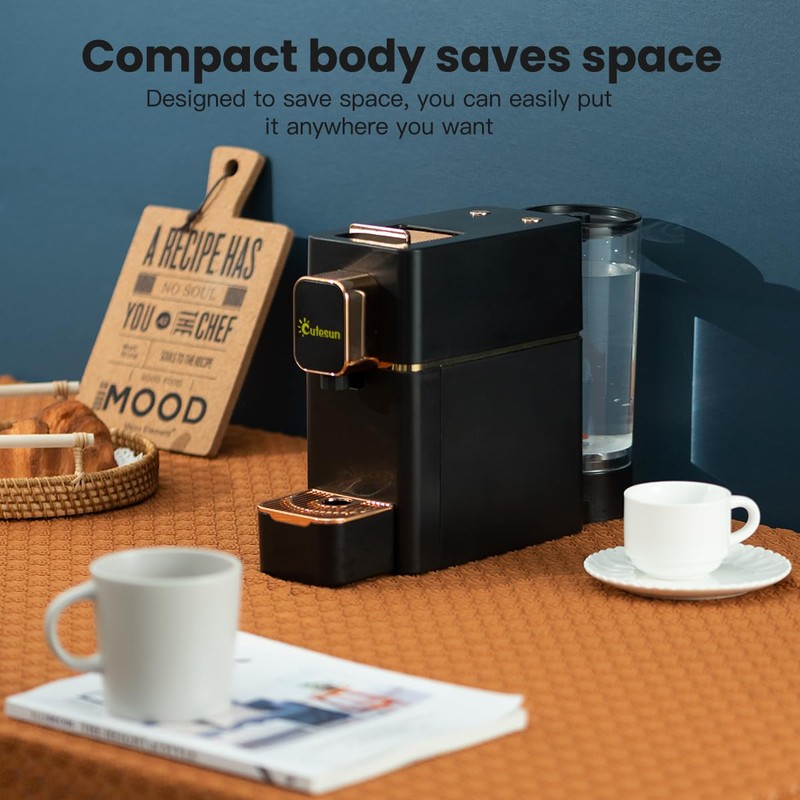Mini Espresso Coffee Machine for Capsules Compatible with Nespresso OriginalL