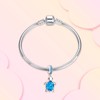 Annmors Tortoise Charms 925 Sterling Silver Pendant,Girl Jewelry Beads Gifts