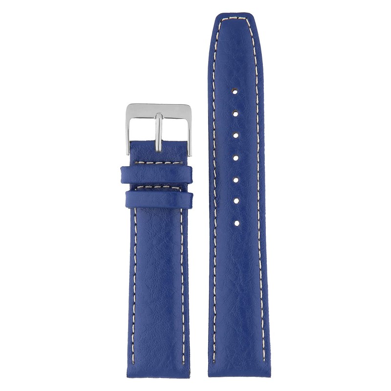 MARCHEL WB Leather Strap Black Blue Brown White Grained Leather