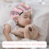 BHAHB 2 PCS Kids Bonnets for Girls Boys Satin Silk