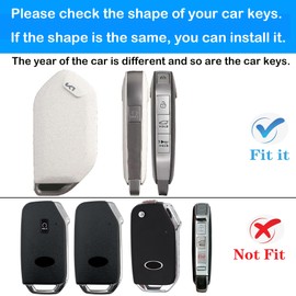 Kirsnda for kia Key Fob Cover with keychian,TPU Protection Key Case Compatible with 2023 2024 Telluride EV5 Smart Remote Key(Red,5 Button)
