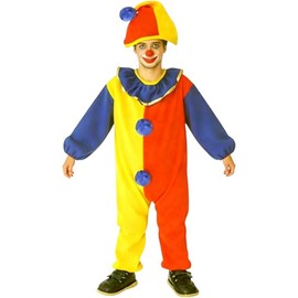 Tumao Children's Clown, Children's Cosplay Costume, Baby, Kids, Clown Costume, Magician, 3-Piece Set, Cute, Interesting Costume, Christmas Event, Party, Dance, Cosmetics, Graduation Ceremony, Birthday